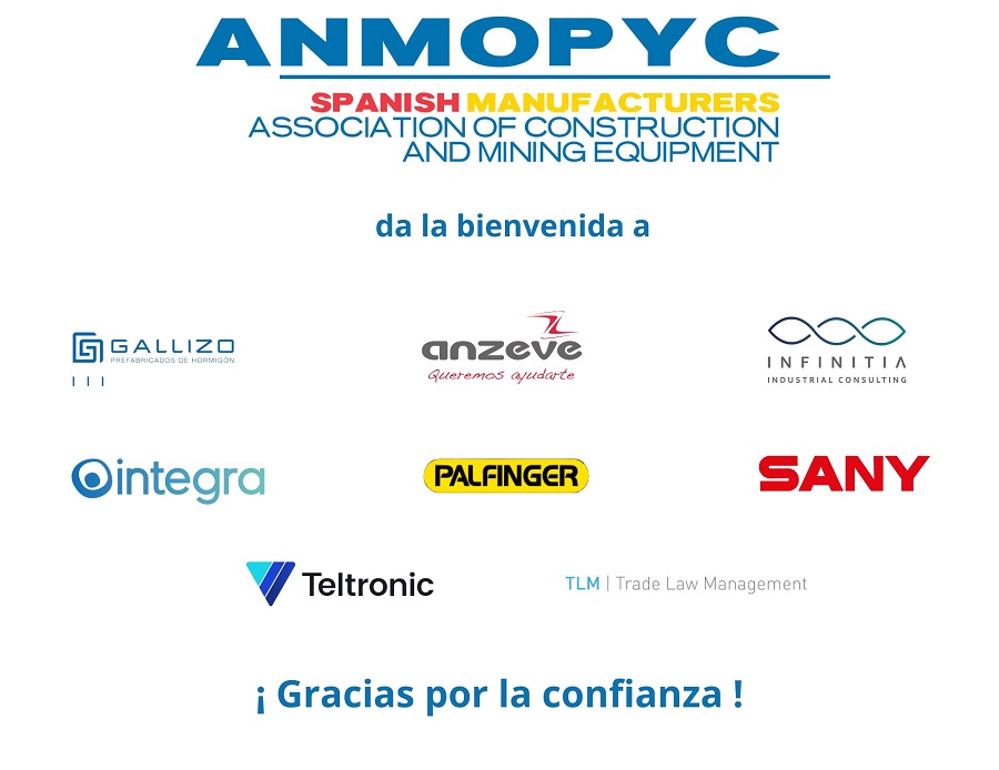 ANMOPYC da la bienvenida a 8 empresas